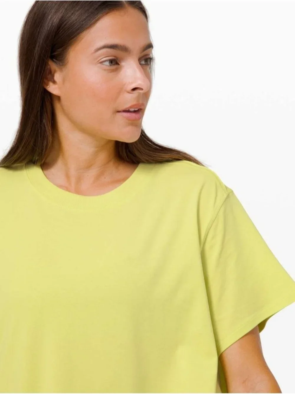 Lululemon All Yours Tee Dress Lemon Vibe